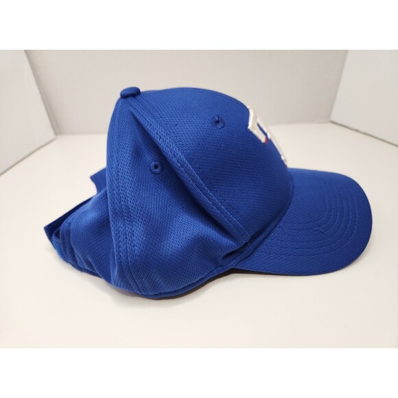 Texas Rangers Hat Cap Strap Back MLB Baseball Blue Youth - Picture 4 of 5